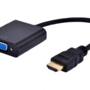 ADAPTADOR GEMBIRD HDMI A VGA HEMBRA CON 3,5MM AUDIO 0,20M