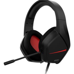 AURICULAR GAMNG KROM KOPA MOVE ESTEREO NEGRO ROJO