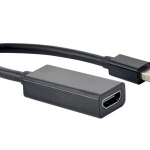 CABLE ADAPTADOR 4K GEMBIRD MINI DISPLAYPORT A HDMI, NEGRO