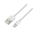 CABLE AISENS LIGHTNING A USB 2.0 LIGHTNING M-USB A M BLANCO 2.0M