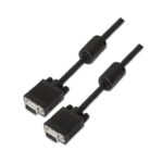 CABLE AISENS SVGA CON FERRITA HDB15/M-HDB15/M NEGRO 3.0M