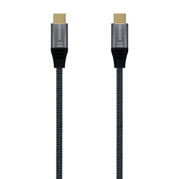 CABLE AISENS USB 3.2 GEN2x2 ALU 20GBPS 8K30HZ 5A 100W USB-C 1.5M