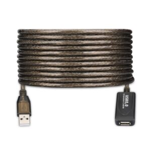 CABLE ALARGADOR EWENT USB 2.0 USB-A AMPLIFICACION SEÑAL 5m NEGRO