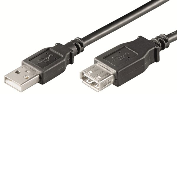CABLE ALARGADOR USB EWENT USB-A MACHO USB-A HEMBRA 1M