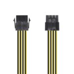 CABLE ALIMENTACION AISENS 8PIN H-4+4PIN M 30CM