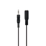 CABLE AUDIO ESTEREO EWENT JACK 3,5MM MACHO A 3,5MM HEMBRA 2m