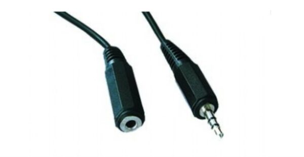 CABLE AUDIO GEMBIRD CONECTOR 3,5MM PROLONGADOR 2M MACHO/HEMBRA