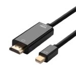 CABLE CONVERSOR AISENS MINI DISPLAYPORT A HDMI, MINI DP/M-HDMI/M NEGRO 2mts
