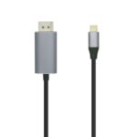 CABLE CONVERSOR AISENS USB-C A DISPLAYPORT 4K60HZ NEGRO 1.8M