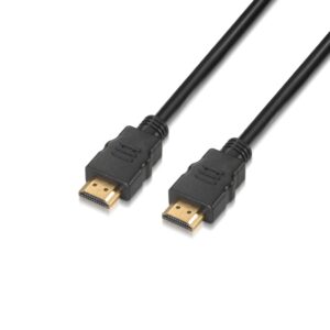 CABLE HDMI AISENS V2.0 PREMIUM 4K60HZ 18GBPS A/M-A/M NEGRO 3.0M