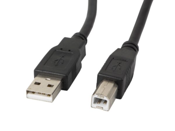 CABLE IMPRESORA LANBERG USB MACHO/USB MACHO FERRITA 1.8M NEGRO