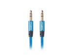 CABLE MINIJACK LANBERG 3.5MM M/M 3 PIN 2M PREMIUM AZUL