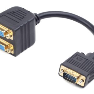 CABLE MONITOR GEMBIRD SPLITTER VGA 0,2M