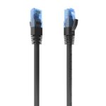 CABLE RED AISENS LATIGUILLO RJ45 CAT.6 UTP AWG26 CCA NEGRO 0.75M