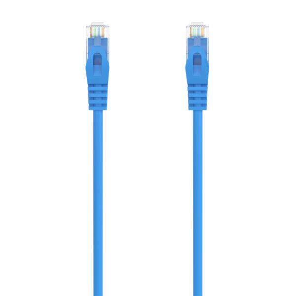 CABLE RED AISENS LATIGUILLO RJ45 LSZH CAT.6A UTP AWG24 1.0M AZUL