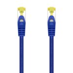 CABLE RED AISENS LATIGUILLO RJ45 LSZH CAT.7 SFTP PIMF 0.5M AZUL