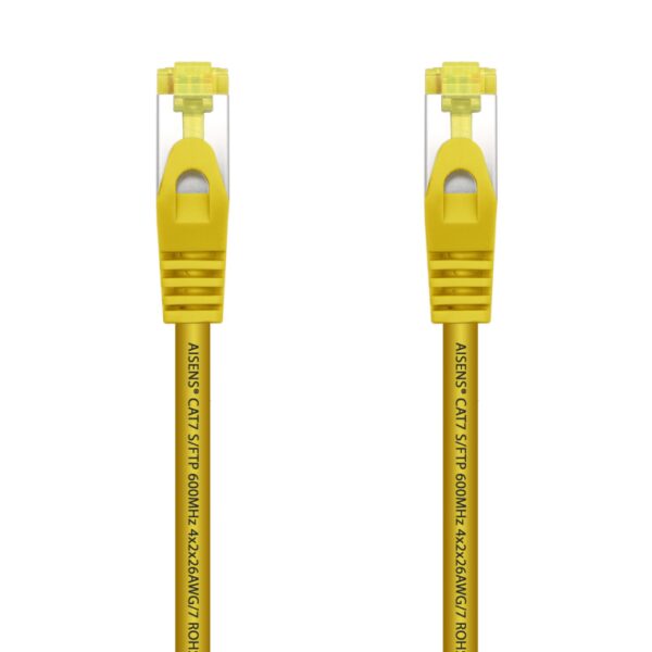 CABLE RED AISENS LATIGUILLO RJ45 LSZH CAT.7 SFTP PIMF 2.0M AMARILLO