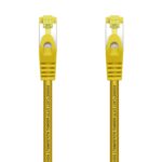 CABLE RED AISENS LATIGUILLO RJ45 LSZH CAT.7 SFTP PIMF 25CM AMARILLO