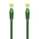 CABLE RED AISENS LATIGUILLO RJ45 LSZH CAT.7 SFTP PIMF 25CM VERDE