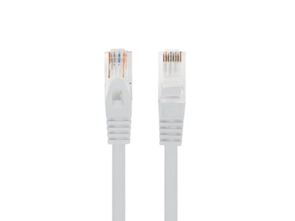 CABLE RED LANBERG LATIGUILLO CAT.6 UTP LSZH CU 0.25M GRIS FLUKE PASSED