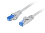 CABLE RED LANBERG LATIGUILLO CAT.6A S/FTP LSZH CCA 3M GRIS FLUKE PASSED