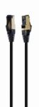 CABLE RED S-FTP GEMBIRD CAT 8 LSZH NEGRO 1 M
