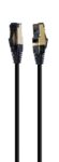 CABLE RED S-FTP GEMBIRD CAT 8 LSZH NEGRO 15 M