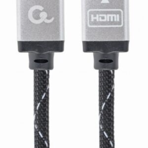 CABLE TRENZADO HDMI 2.0 4K 60HZ GEMBIRD SELECT PLUS SERIES CON ETHERNET 3M NEGRO