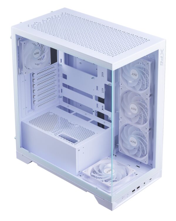 CAJA GAMING XPG INVADER X ATX 1XUSB-C 2XUSB2 SIN FUENTE BLANCO