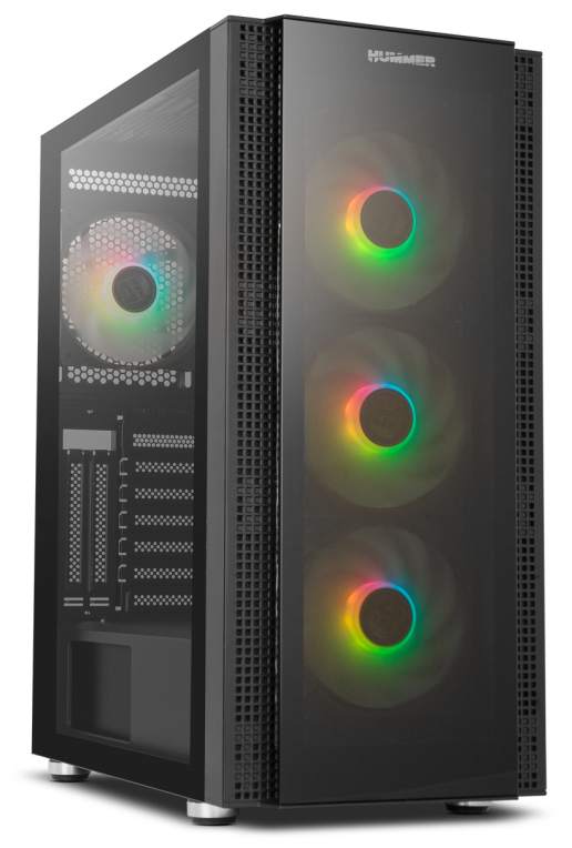 CAJA NOX Semitorre E-ATX Hummer Horus ARGB Cristal templado