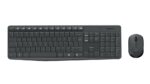 COMBO TECLADO RATON LOGITECH MK235 RF INALAMBRICO GRIS