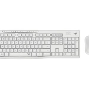 COMBO TECLADO RATON LOGITECH MK295 RF INALAMBRICO BLANCO