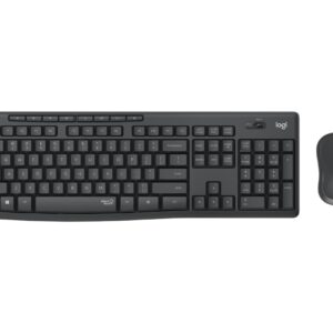 COMBO TECLADO RATON LOGITECH MK295 RF INALAMBRICO NEGRO