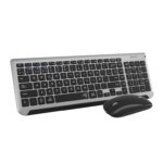 COMBO TECLADO RATON SUBBLIM DUAL PRESTIGE EXTENDIDO GRIS/NEGRO