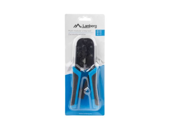 CRIMPADORA LANBERG UNIVERSAL RJ45/RJ11/RJ12/RJ9