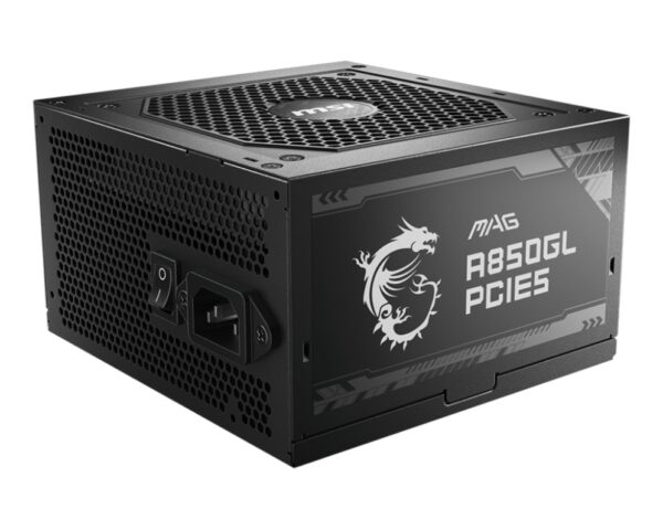 FUENTE ALIMENTACION MSI MAG A850GL PCIE5 850W 80+ GOLD