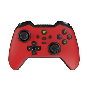 GAMEPAD GENESIS MANGAN 400 WIRELESS (FOR PC/SWITCH/MOBILE) ROJO