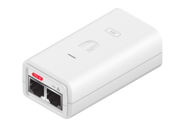INYECTOR POE UBIQUITI POE-24-12W-G-WH 24V 12W 0,5A GIGA BLANCO