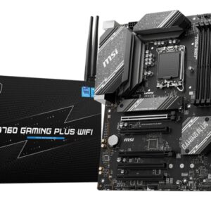 PLACA BASE MSI PRO B760 GAMING PLUS WIFI 1700 ATX 4XDDR5