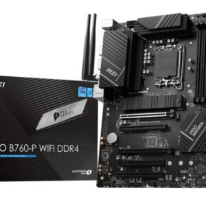 PLACA BASE MSI PRO B760-P WIFI 1700 ATX 4XDDR4