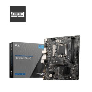 PLACA BASE MSI PRO H610M-G 1700 MATX 2XDDR5