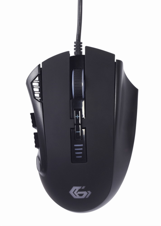 RATON GAMING GEMBIRD USB CON RETROILUMINACION RGB, 10 BOTONES