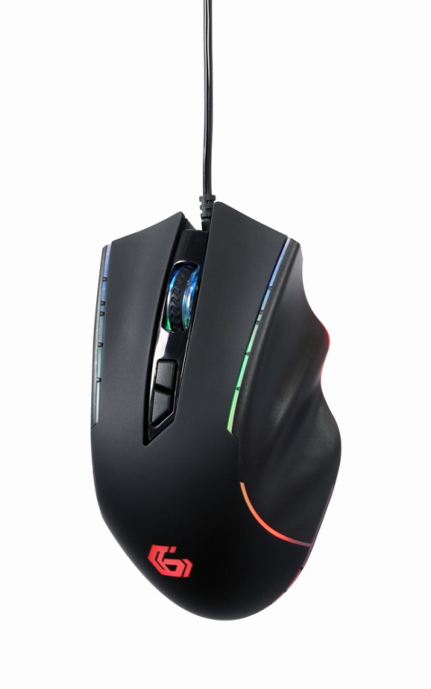 RATON GAMING GEMBIRD USB CON RETROILUMINACION RGB, 8 BOTONES
