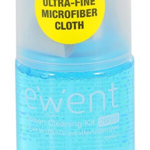 SET DE LIMPIEZA EWENT UNIVERSAL SPRAY 200ML + PAÑO 20X20CM