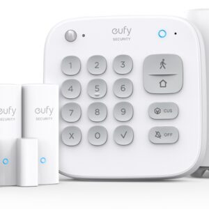 SISTEMA ALARMA EUFY KIT 2x HOMEBASE 2x ENTRY SENSOR 1x KEYPAD 1x MOTION SENSOR