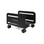 SOPORTE PARA CPU DE SUELO CON RUEDAS TOOQ UMCS0004-B NEGRO