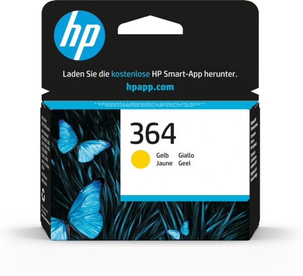 TINTA HP 364 AMARILLO