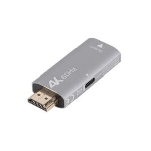 ADAPTADOR LANBERG 4K HDMI MACHO/DISPLAYPORT HEMBRA