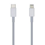 CABLE AISENS USB 2.0 USB-C A LIGHTNING PD 2A LIGHTNING M-USB-C M BLANCO 1.0M
