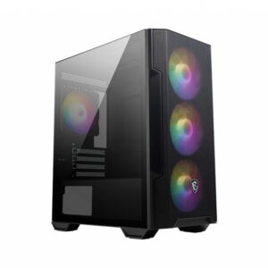 CAJA GAMING MSI MAG FORGE M100R MICRO ATX 2XUSB3.2 ARGB NEGRO